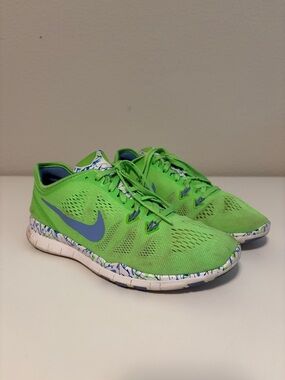 Nike Women's Free 5.0 TR Fit Green 704695-301 Training Shoes Women's Size 6.5